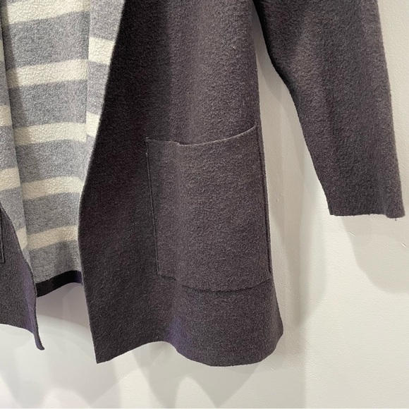 KIDS: Zara Knitwear Cardigan With Striped Interior - Picture 3 of 7